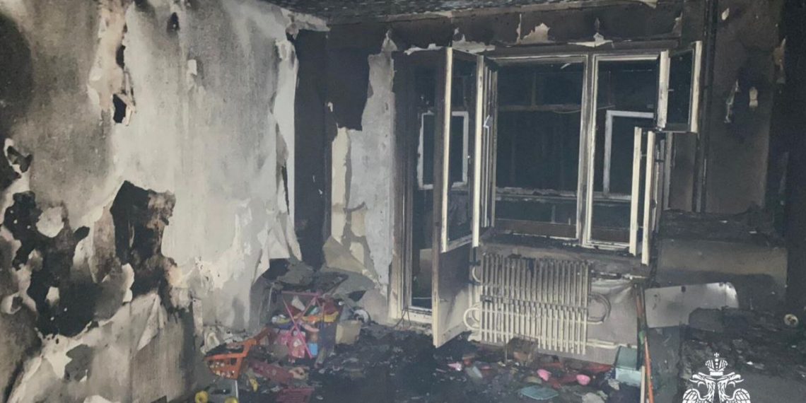 На пожаре в Димитровграде спасли от гибели мужчину