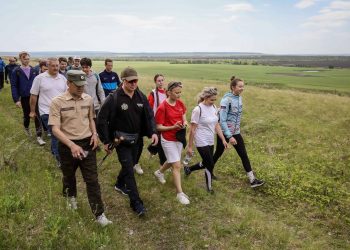 Русских всё воскресенье ходил по Сенгилеевским горам