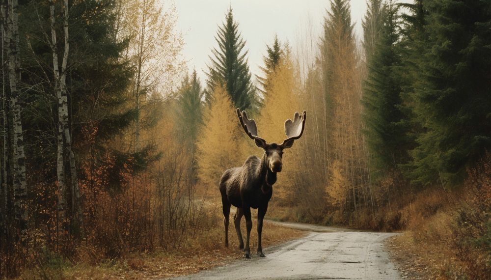 В регионе началась миграция лосей и косуль: ульяновских водителей призывают к осторожности