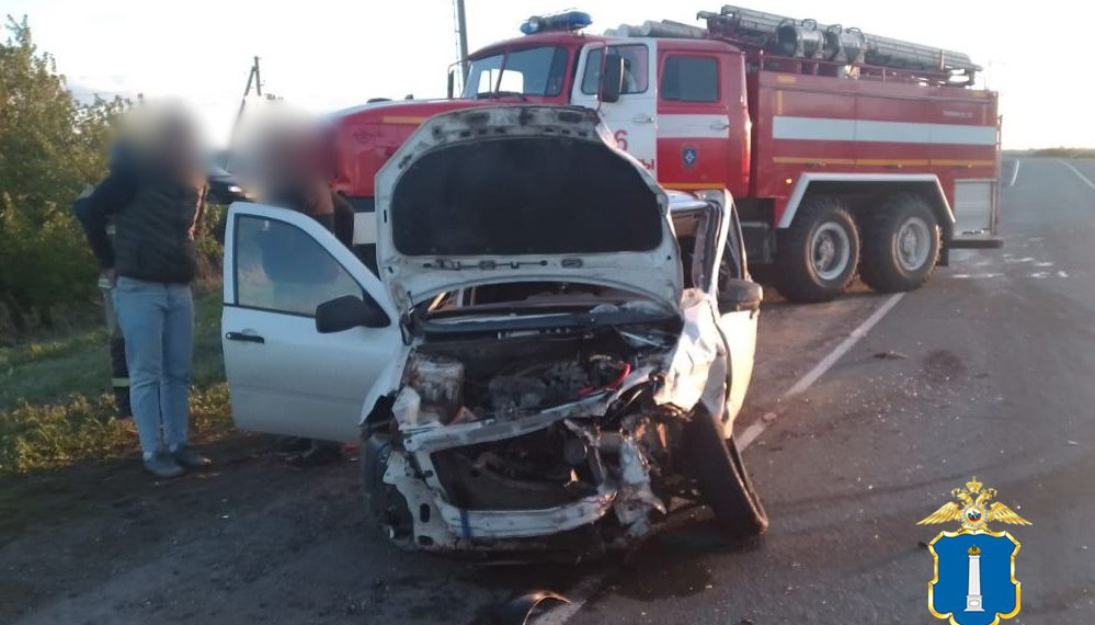 В Лощине под Ульяновском случилось ДТП: один труп и пятеро пострадавших