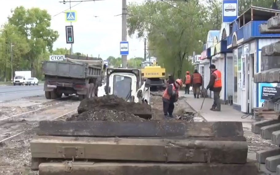 В Ульяновске обновляются три участка рельсошпальной решётки