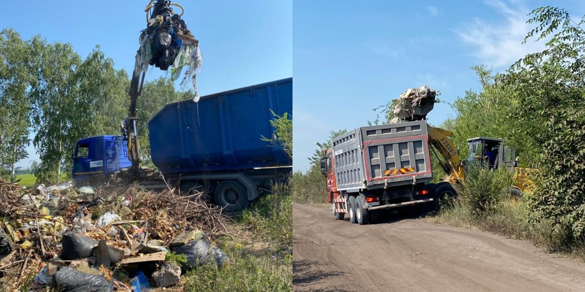 Мусор после субботников в Ульяновске будут вывозить с привлечением дополнительной техники