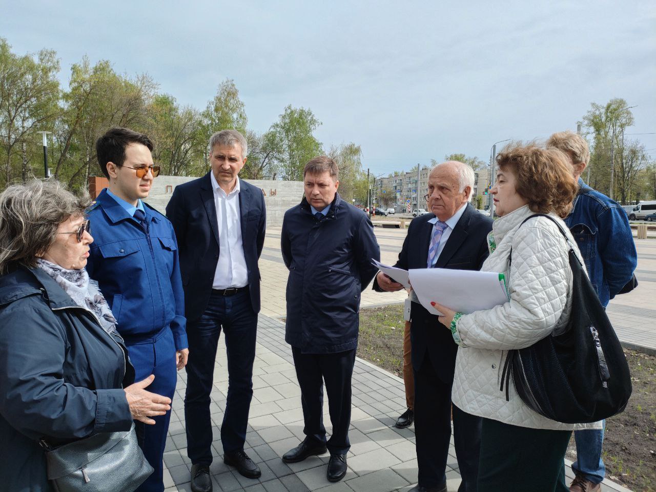 Новый вход в парк Победы проверяет прокуратура Ленинского района Ульяновска  - Ульяновск