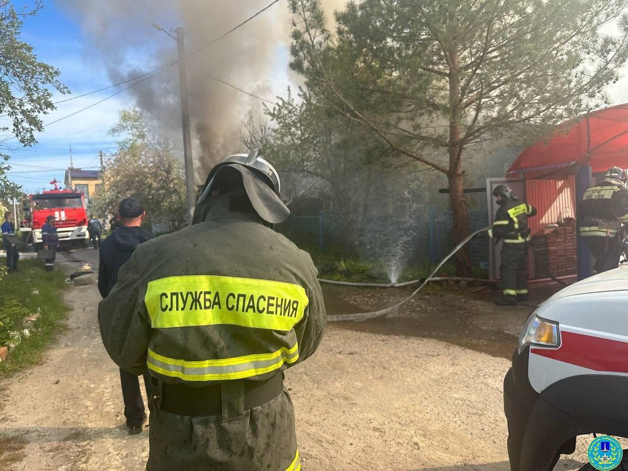 Ульяновец сильно обгорел, пытаясь потушить свой дом - Ульяновск