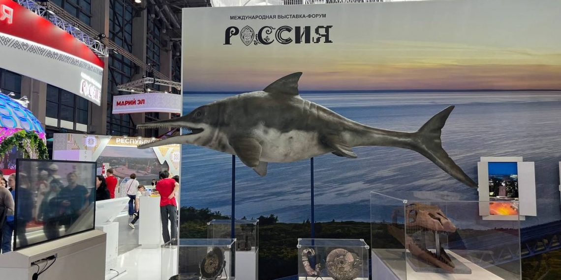 Ульяновская область похвасталась на ВДНХ своими динозаврами