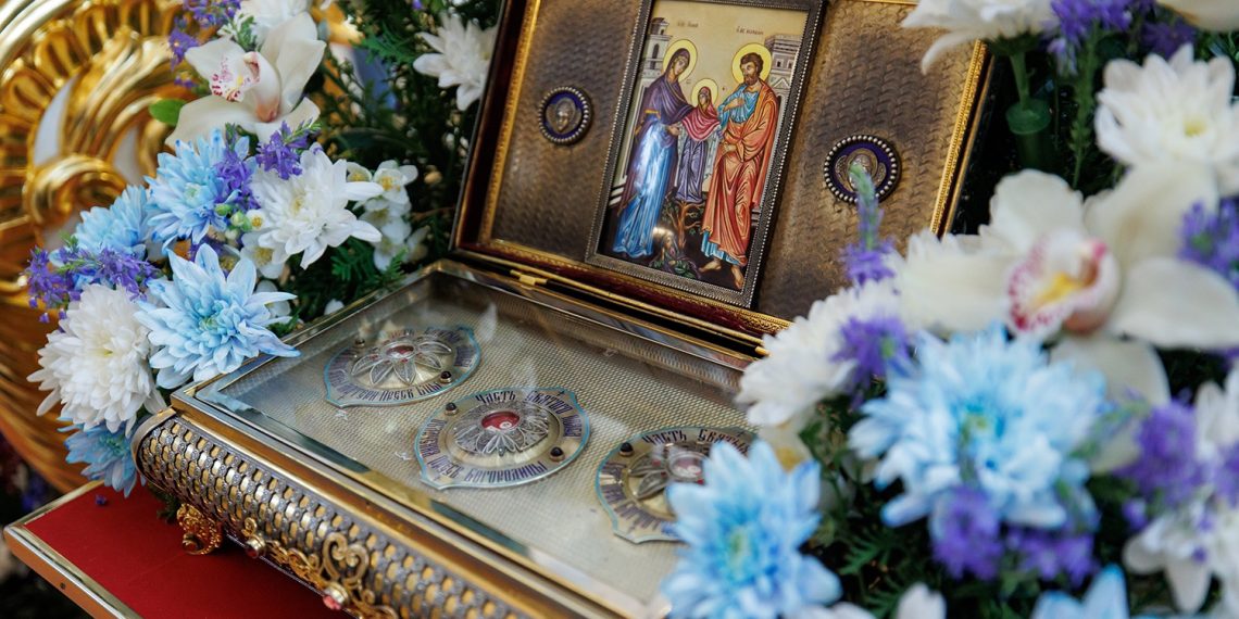 В Ульяновск из Питера привезли ковчег с частью Пояса Пресвятой Богородицы