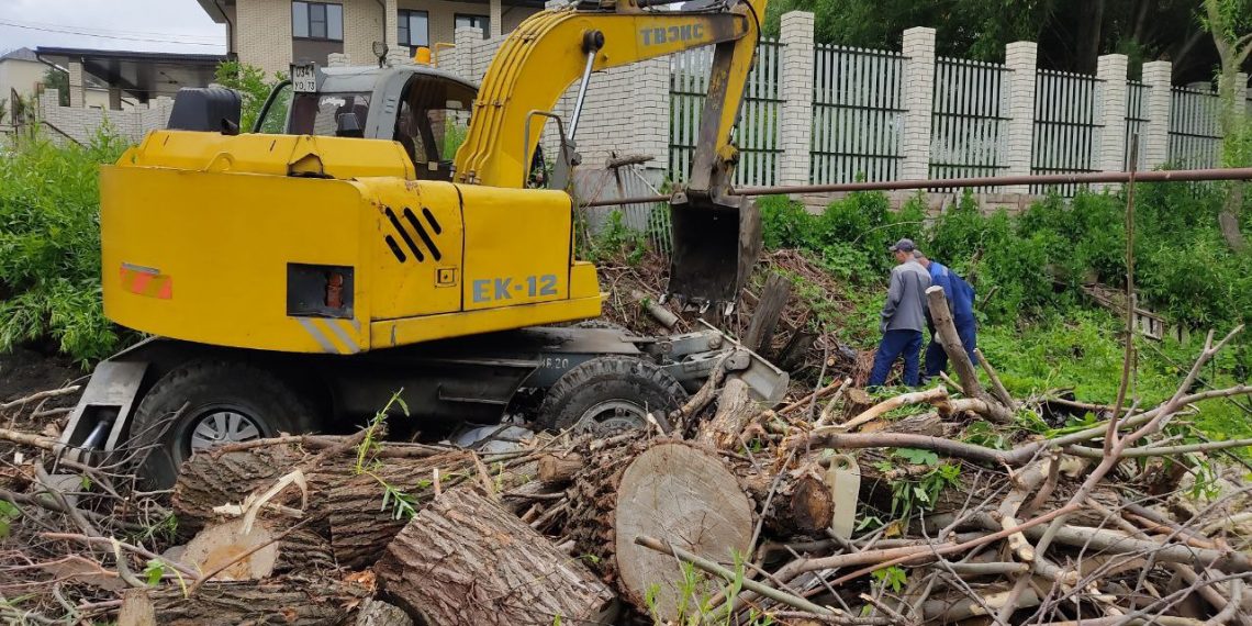 Водоотвод Маришкиного родника восстанавливают две ульяновские организации