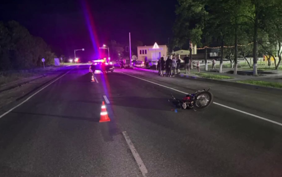 «Девятка» насмерть снесла мотоциклиста в Новоульяновске