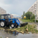 Городские службы Ульяновска ликвидируют последствия мощного ливня со шквалом