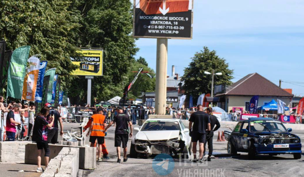 30 июня на дрифт-шоу в Ульяновске произошла авария