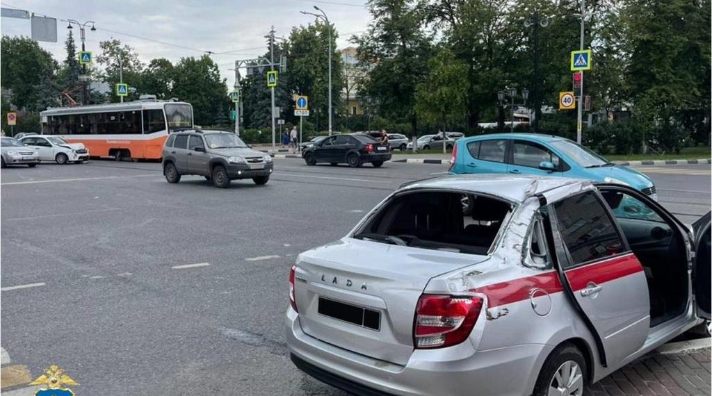 Появились подробности ДТП с машиной Росгвардии в центре Ульяновска