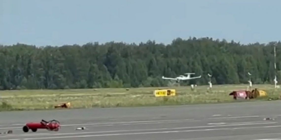 Следователи выехали на место происшествия с учебным самолётом в Ульяновске