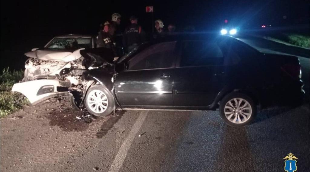 Renault и Datsun жёстко столкнулись на встречке в Карсунском районе