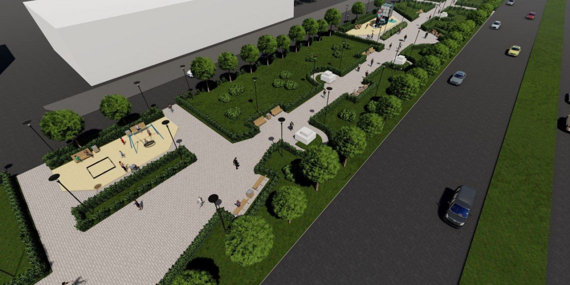 Проект Аллеи Авиастроителей в Ульяновске реализуют в другом месте Нового города