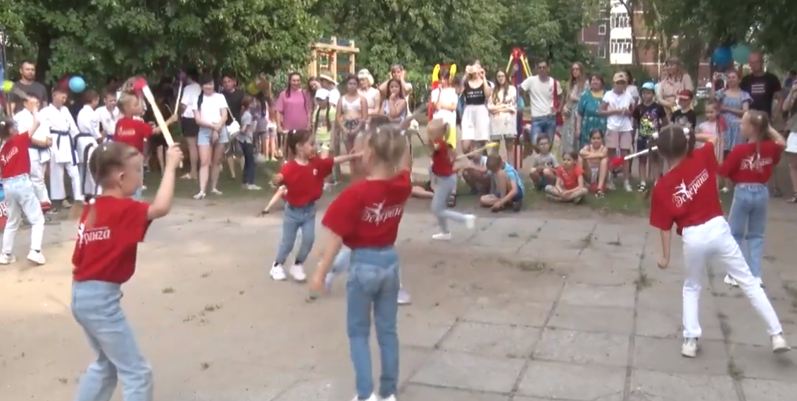 «Лето во дворах» продолжается: в Ульяновске стартовала вторая смена