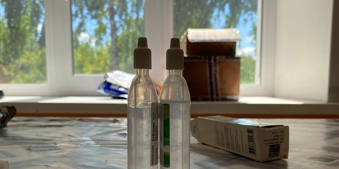 Метадон под видом назальных капель пытались передать в ульяновскую «девятку»