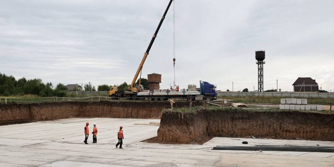 Новую школу начали строить в Старой Майне