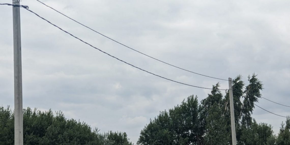 В ульяновских кварталах многодетных «Г» и «Д» монтируют уличное освещение