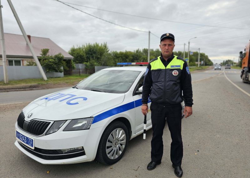 Ульяновские гаишники спасли жизнь дальнобойщику из Смоленска