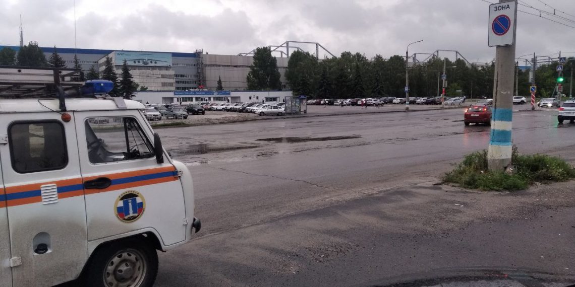 Ночью 12 августа дождём затопило Ульяновск в 20-ти местах