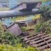 У парка Юности в Ульяновске ливнем смыло лестницу — видео