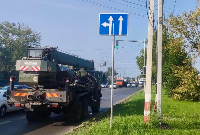 Схему движения изменили на пересечении Московского шоссе и Промышленной