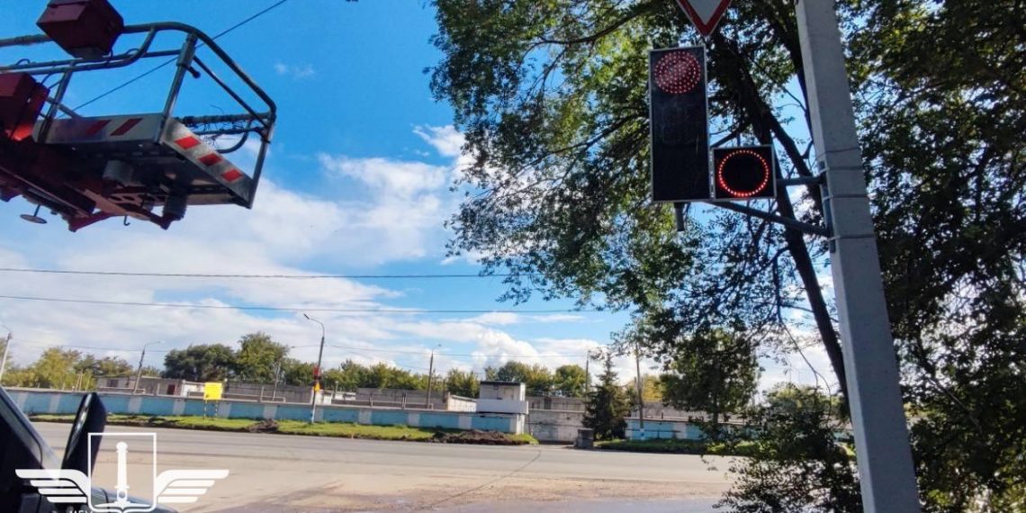 Одному из светофоров в Ульяновске добавили правую стрелку