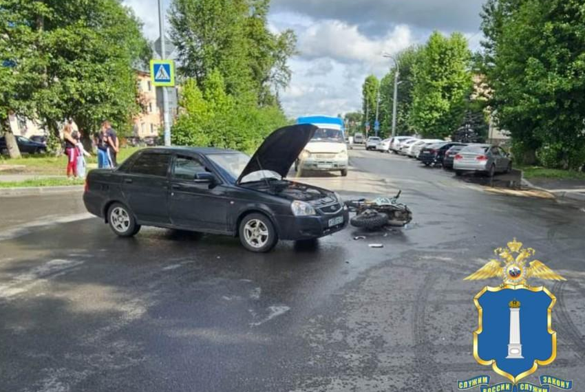 Два байкера пострадали на дорогах Ульяновска и Димитровграда 31 июля