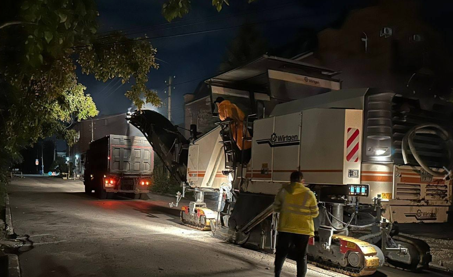 Улицу Андрея Блаженного начали ремонтировать в центре Ульяновска