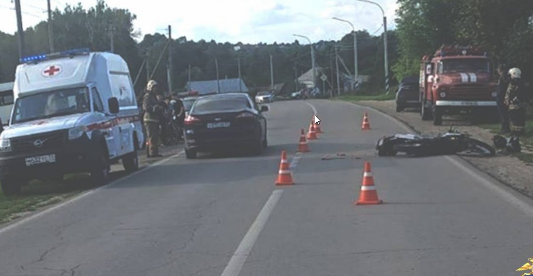 В столкновении с «пятёркой» в Карсуне разбился 17-летний мотоциклист