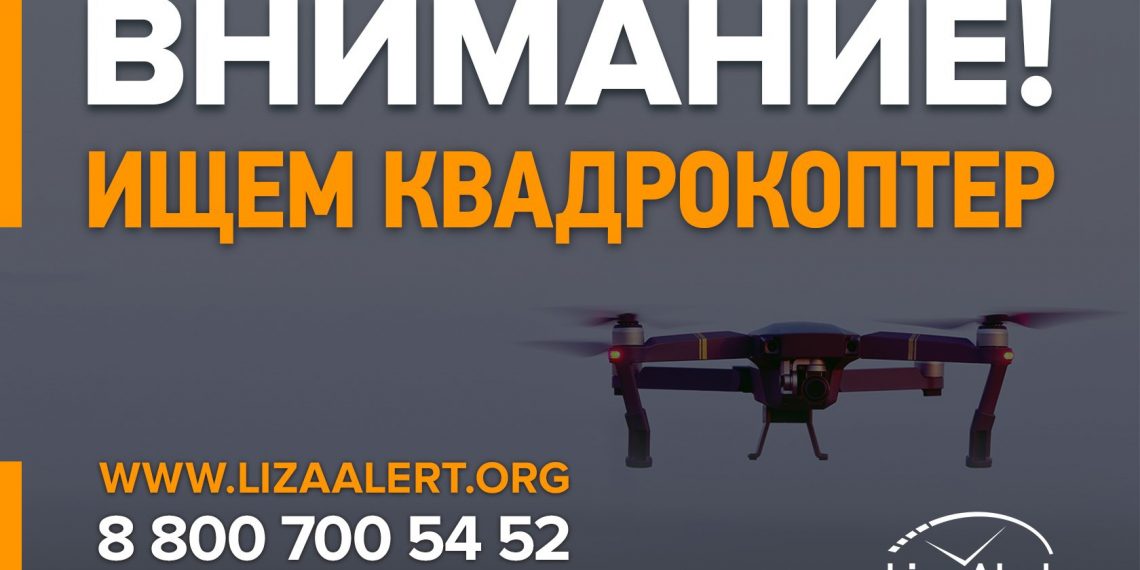 «Лиза Алерт» ищет квадрокоптеры для поисков пенсионера из Димитровграда