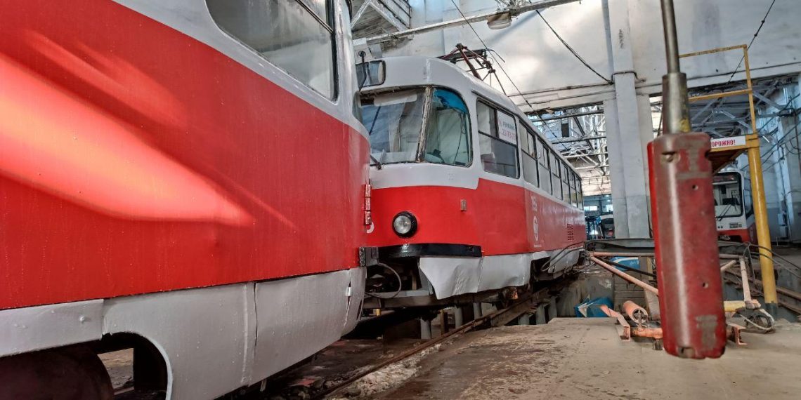 1 сентября в Ульяновске запустят спаренные трамвайные вагоны