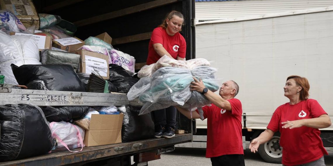 Из Ульяновска в Курск отправили ещё 40 тонн гуманитарной помощи