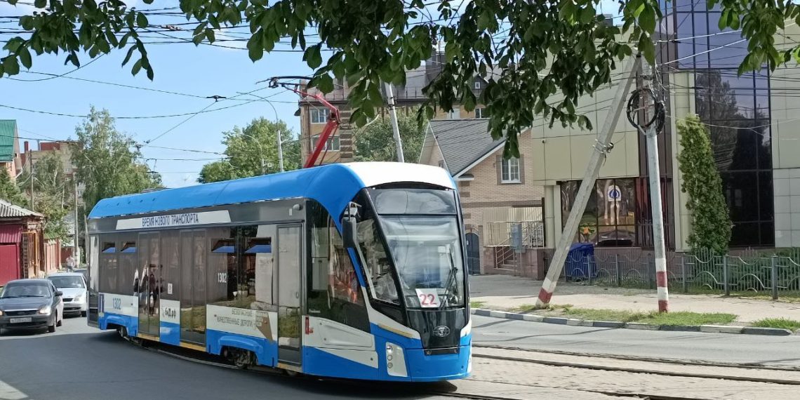 На выходных в Ульяновске изменится схема движения трамваев №4 и №22