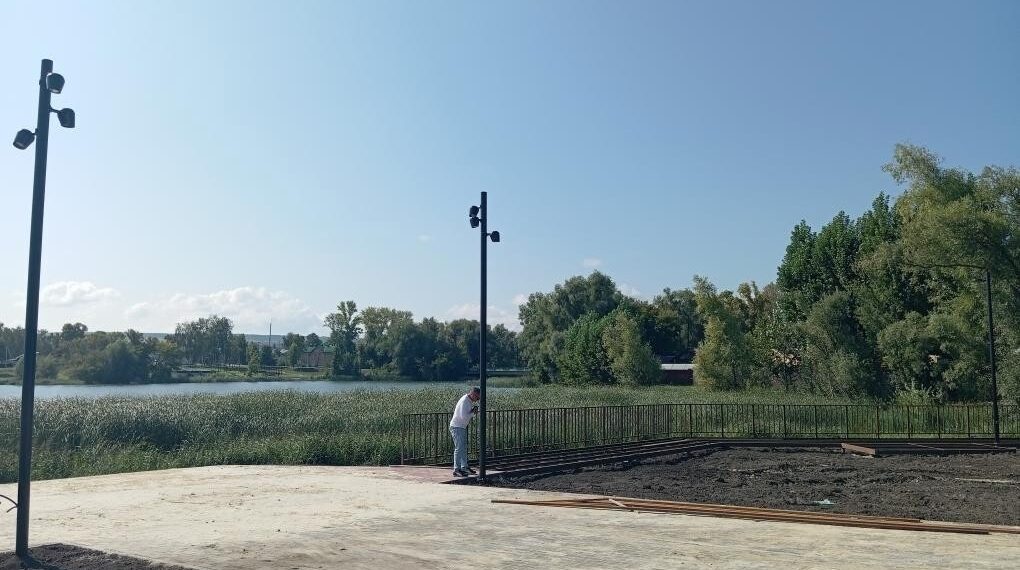 Парк «Душа Волги» строят в Сенгилее