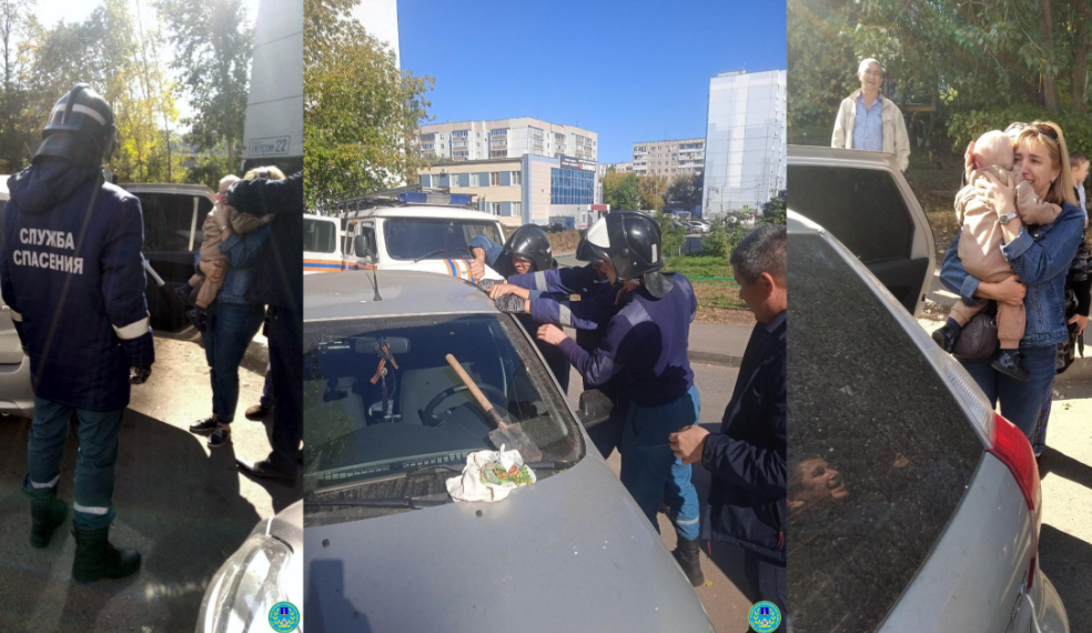 В Ульяновске полуторагодовалый малыш оказался заблокированным в автомобиле