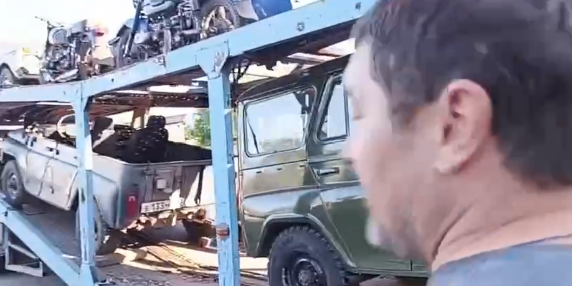 Ульяновский фонд отправил на СВО «Ниву», три УАЗа и четыре мотоцикла «Урал»