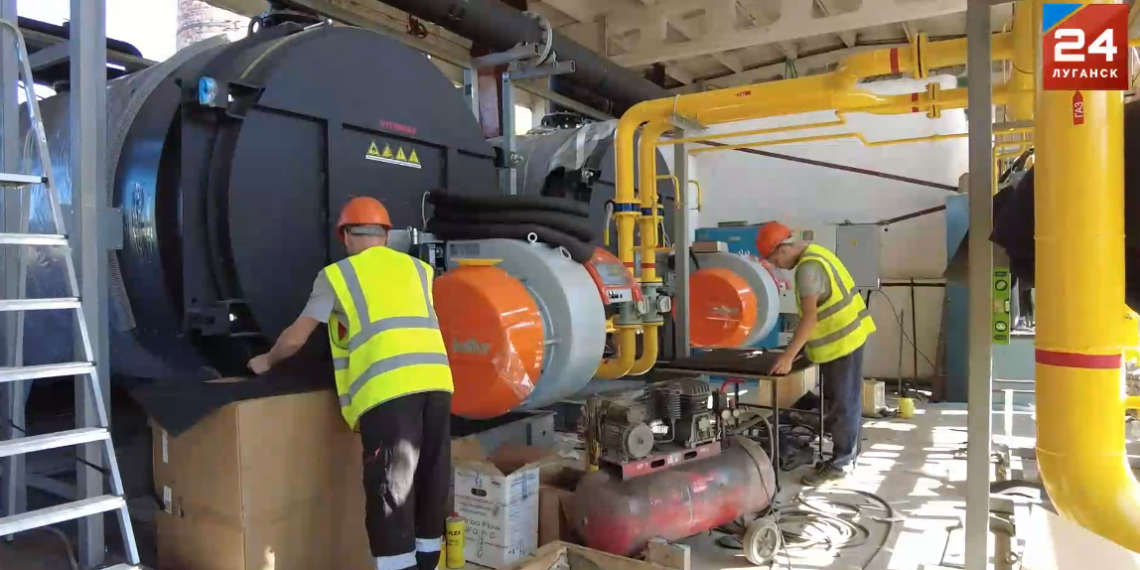 Ульяновская корпорация обновляет системы теплоснабжения в ЛНР