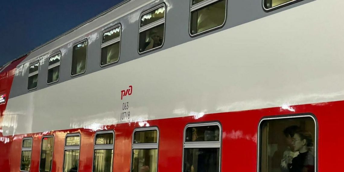 280 тысяч пассажиров перевёз с начала 2024 года двухэтажный поезд «Ульяновск – Москва»