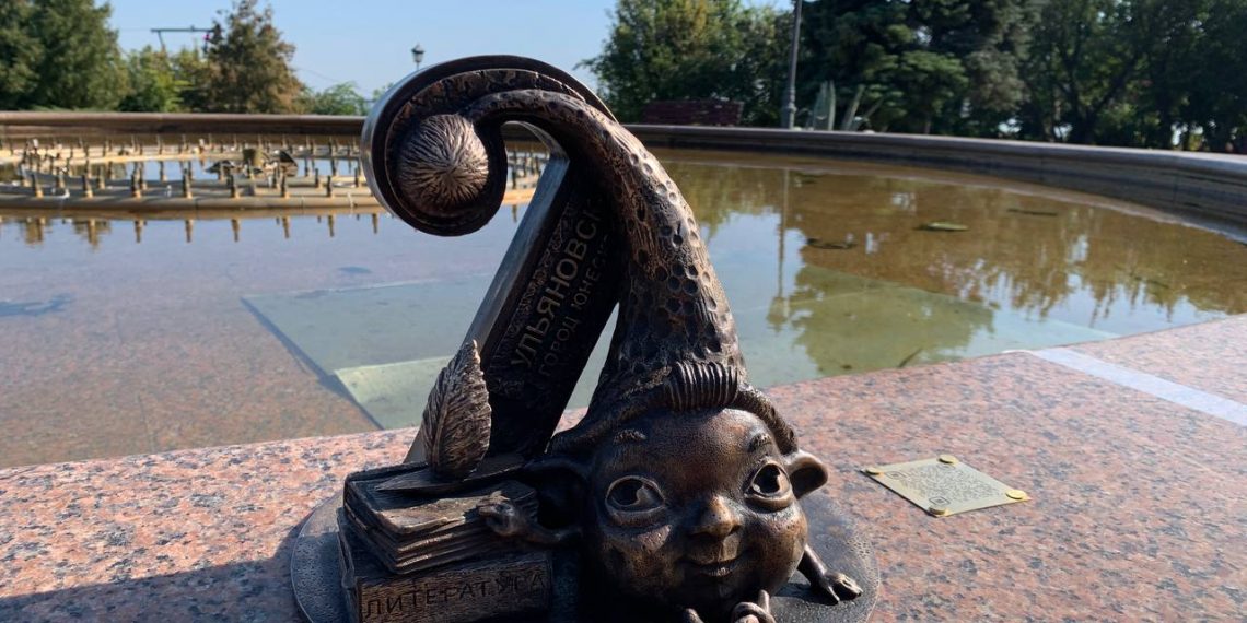 Пятого Колобка-гида установили на Новом Венце в Ульяновске