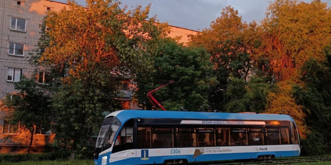 Ульяновские трамваи №22 направляются по другому маршруту