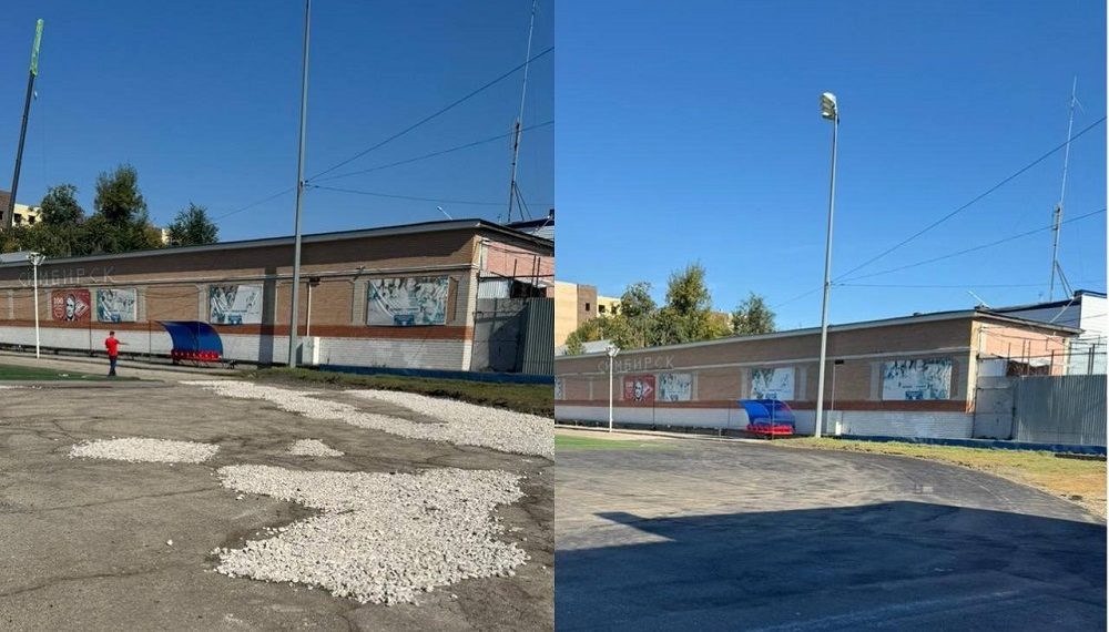 Стадион «Симбирск» может похвастаться новым асфальтовым покрытием