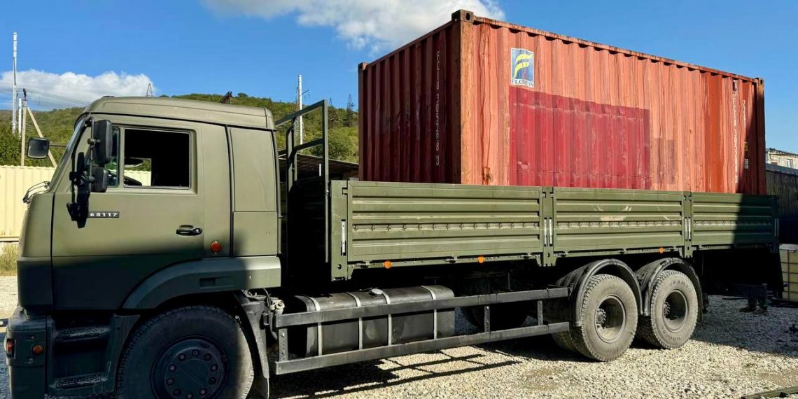 Ульяновским бойцам для подземных укрытий передали контейнеры