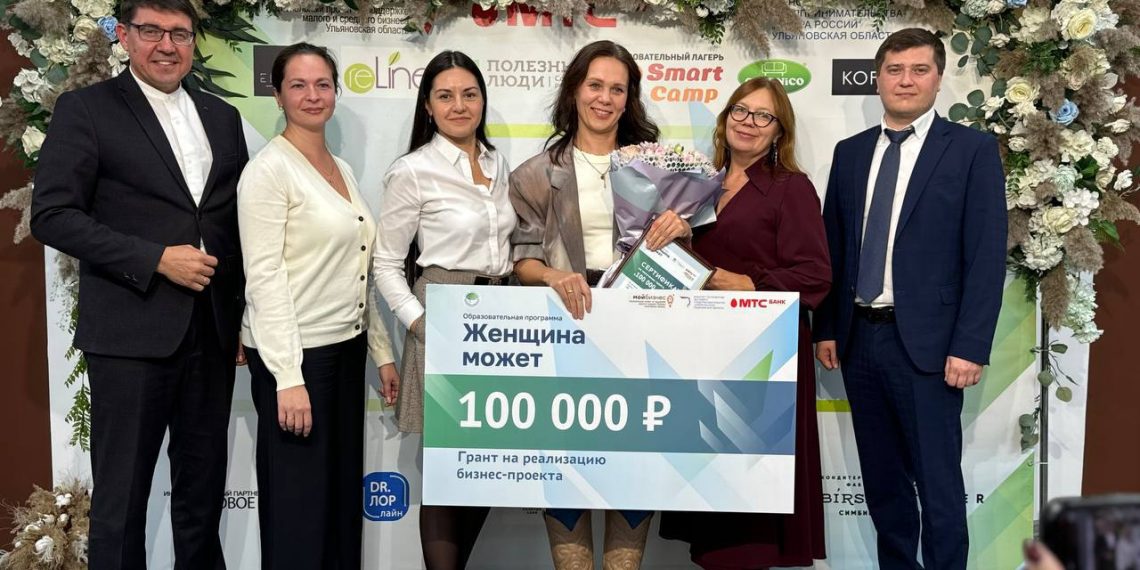 Дважды мама Мария Эндюськина победила в ульяновском бизнес-проекте «Женщина может»