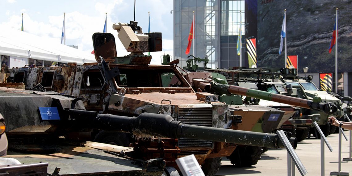 Трофейную западную технику из зоны СВО покажут в Ульяновске