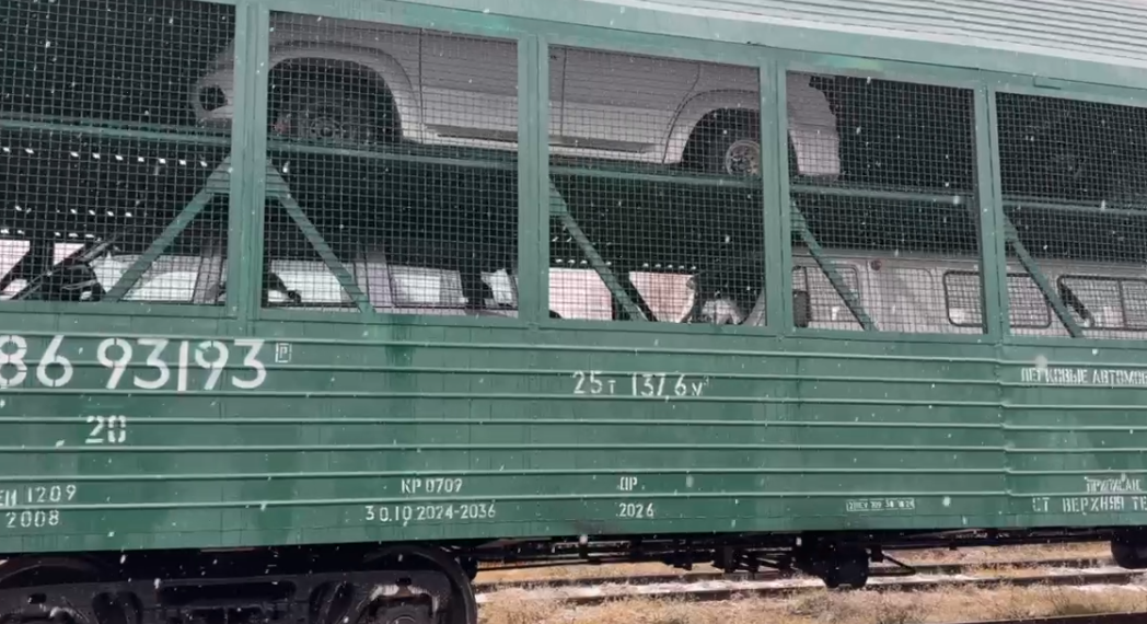 Погрузка автомобилей на железной дороге в Ульяновской области выросла вдвое