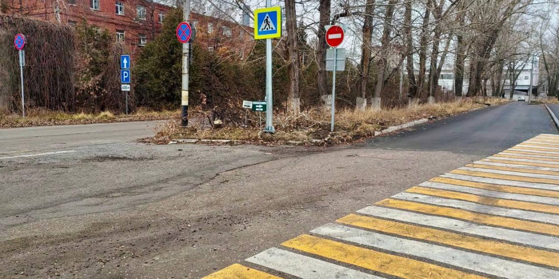 В Ульяновске отремонтировали проезд от Азовской до Московского шоссе