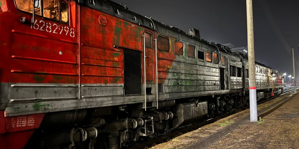 Выяснена причина инцидента с пылающим тепловозом на Императорском мосту в Ульяновске