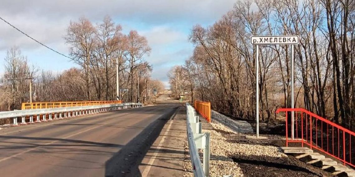 В Мелекесском районе капитально обновили мост