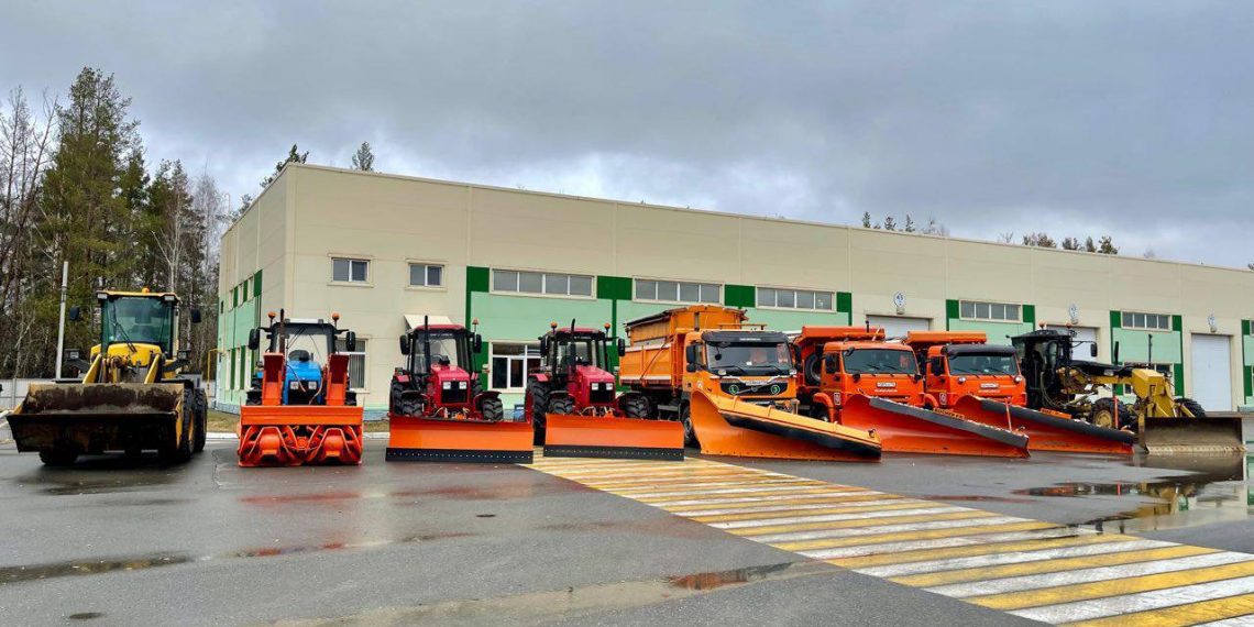 Дорожники заявили о стопроцентной готовности к уборке снега на трассах Ульяновской области